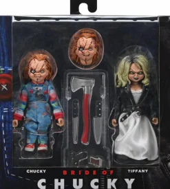 Bride of Chucky - Chucky and Tiffany Clothed 8" Action Figure 2-Pack
