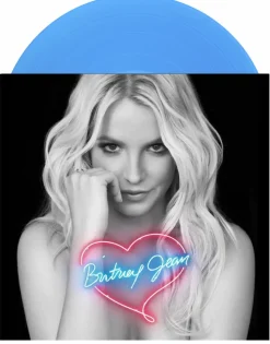 Britney Spears - Britney Jean LP Vinyl Record (Blue Coloured Vinyl)