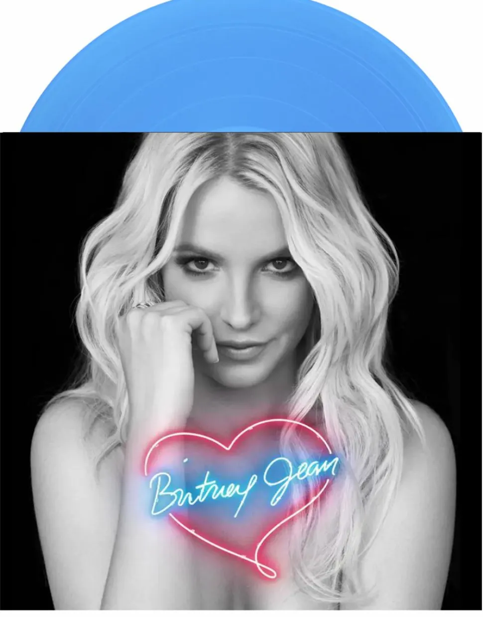 Britney Spears - Britney Jean LP Vinyl Record (Blue Coloured Vinyl)