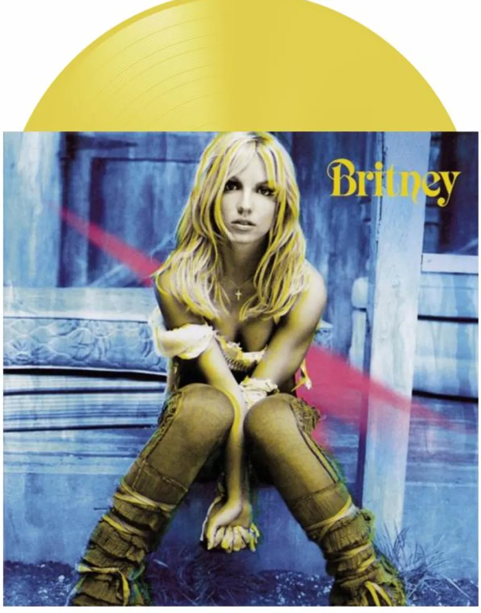 Britney Spears - Britney LP Vinyl Record (Yellow Coloured Vinyl)
