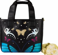 Britney Spears - Butterfly 10" Faux Leather Tote Bag with Coin Purse