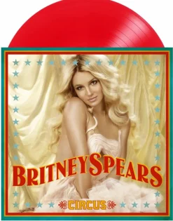 Britney Spears - Circus LP Vinyl Record (Opaque Red Coloured Vinyl)