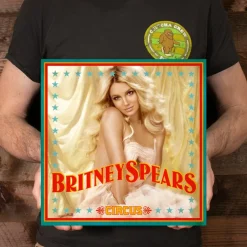 Britney Spears - Circus LP Vinyl Record (Opaque Red Coloured Vinyl)
