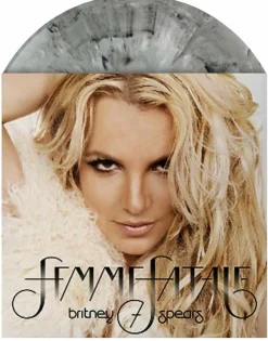 Britney Spears - Femme Fatale LP Vinyl Record (Grey Marble Vinyl)