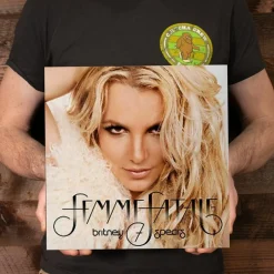 Britney Spears - Femme Fatale LP Vinyl Record (Grey Marble Vinyl)