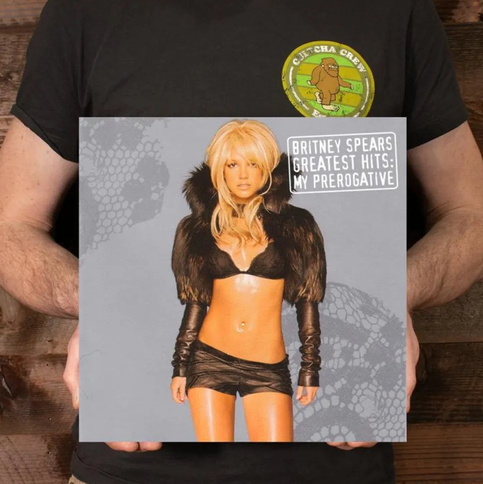 Britney Spears - Greatest Hits: My Prerogative 2xLP Vinyl Record (Cream Coloured Vinyl)