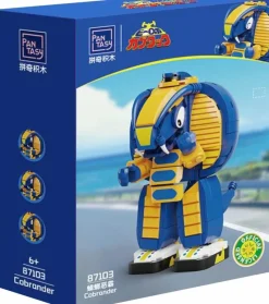 B-Robo Kubatack - Cobrander Building Block Construction Set (370 Pieces)