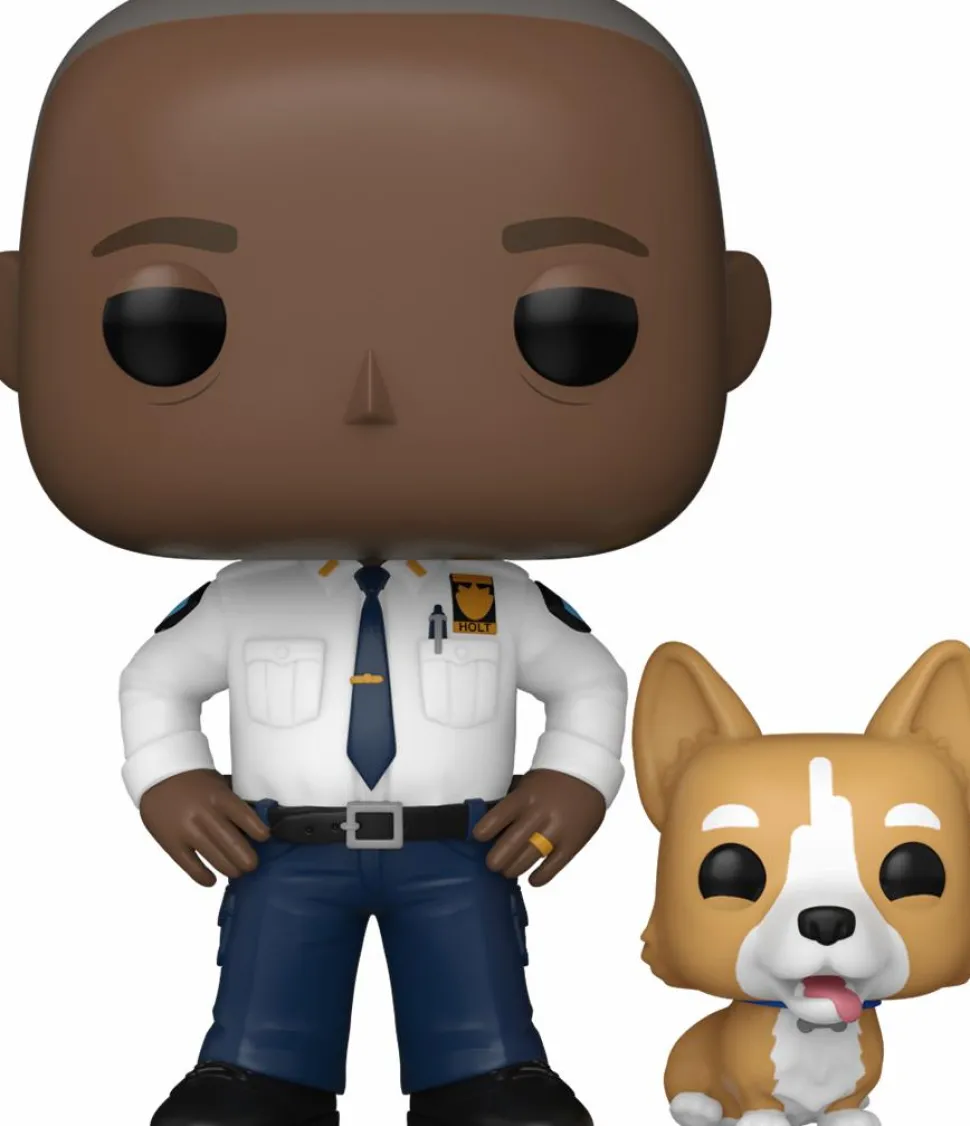 Brooklyn Nine-Nine - Captain Raymond Holt with Cheddar Pop! Vinyl Figure