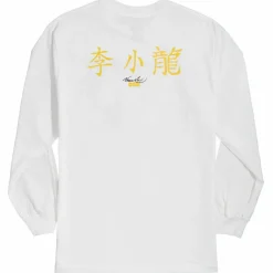 Bruce Lee - DGK x Bruce Lee Technique White Long Sleeve T-Shirt