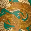 Bruce Lee - DGK x Bruce Lee Golden Dragon Lenticular Emerald Green 8.25" Skateboard Deck (Deck Only)