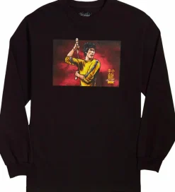 Bruce Lee - DGK x Bruce Lee Technique Black Long Sleeve T-Shirt
