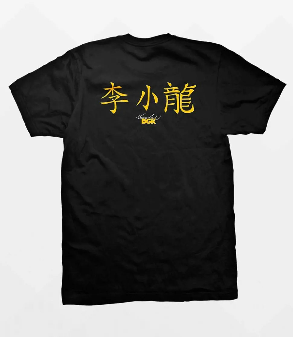 Bruce Lee - DGK x Bruce Lee Technique Black T-Shirt