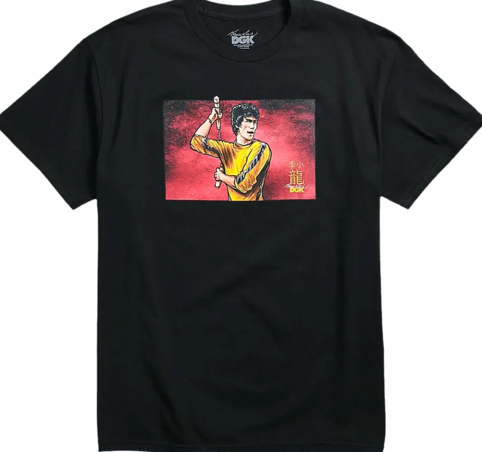 Bruce Lee - DGK x Bruce Lee Technique Black T-Shirt