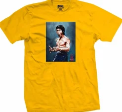 Bruce Lee - DGK x Bruce Lee Focused Gold T-Shirt