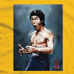 Bruce Lee - DGK x Bruce Lee Focused Gold T-Shirt