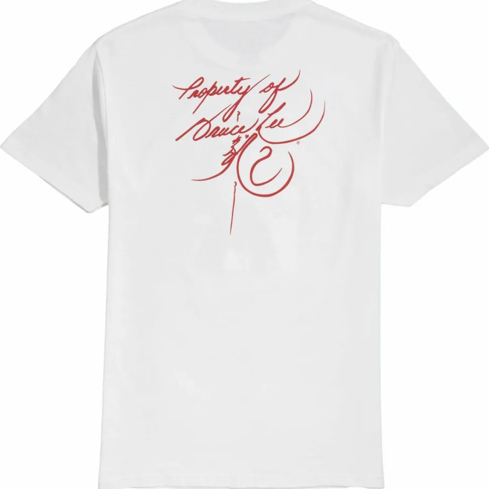 Bruce Lee - DGK x Bruce Lee Like Echo White T-Shirt