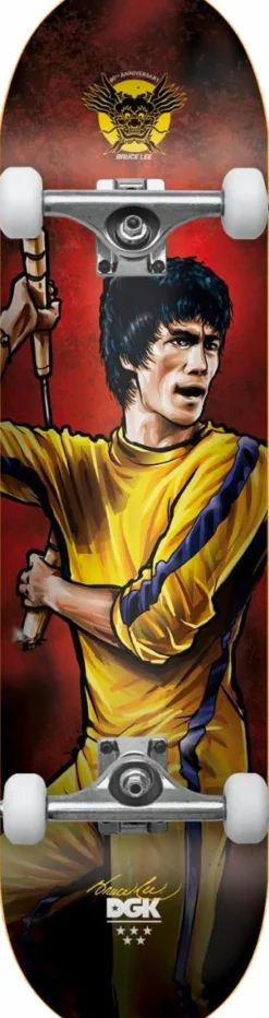Bruce Lee - DGK x Bruce Lee Technique 8.25” Skateboard Deck (Complete Deck)