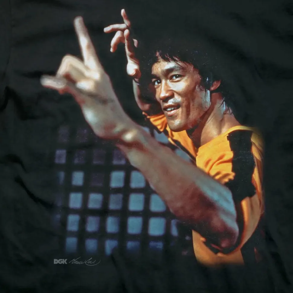 Bruce Lee - DGK x Bruce Lee Don't Think Black T-Shirt
