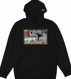 Bruce Lee - DGK x Bruce Lee Double Dragon Black Sweatshirt Hoodie