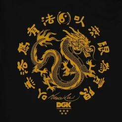 Bruce Lee - DGK x Bruce Lee Double Dragon Black Sweatshirt Hoodie