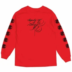 Bruce Lee - DGK x Bruce Lee Like Echo Red Long Sleeve T-Shirt
