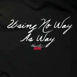 Bruce Lee - DGK x Bruce Lee No Way As Way Black T-Shirt