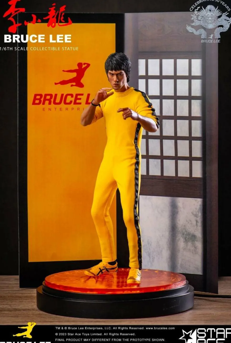 Bruce Lee - 50th Anniversary Bruce Lee 1/6th Scale Statue