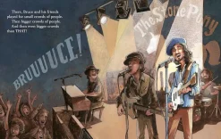 Bruce Springsteen - Little Golden Book Biography Hardcover Book
