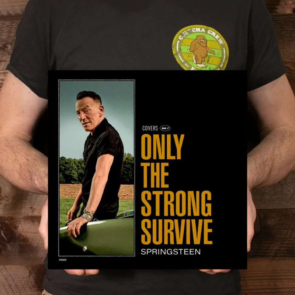 Bruce Springsteen - Only The Strong Survive 2xLP Vinyl Record (Indie Exclusive Orbit Orange Coloured Vinyl)