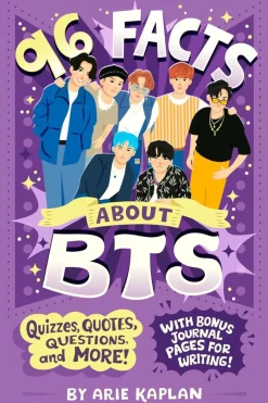 BTS - 96 Facts About BTS: Quizzes, Quotes, Questions, and More! Paperback Book