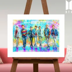 BTS - DNA Fine Art Print by Andrea C. White