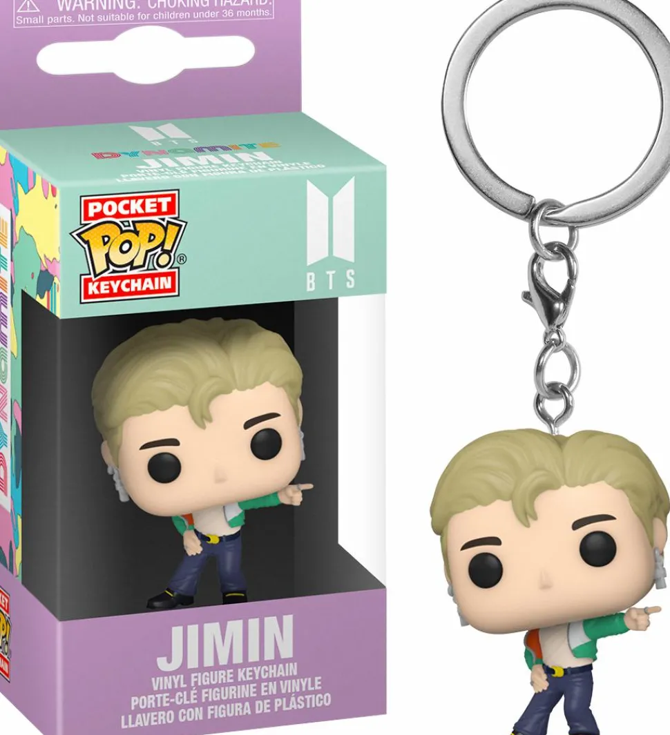 BTS - Jimin Dynamite Pocket Pop! Vinyl Keychain