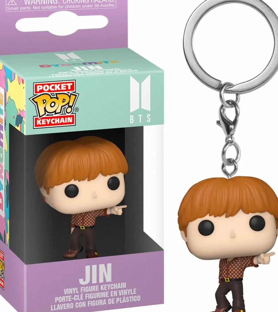 BTS - Jin Dynamite Pocket Pop! Vinyl Keychain