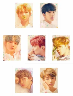BTS - Love Yourself 12” x 16” Fine Art Print Set by Kildren (Set of 7)