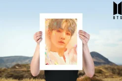 BTS - Love Yourself: SUGA Fine Art Print by Kildren