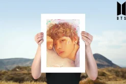 BTS - Love Yourself: V Fine Art Print by Kildren