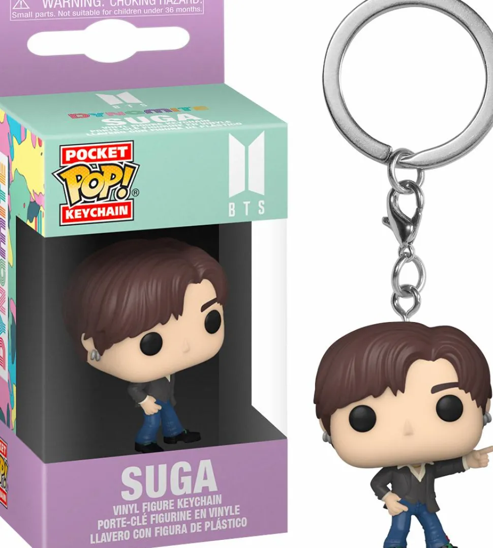 BTS - Suga Dynamite Pocket Pop! Vinyl Keychain
