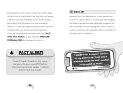 BTS - The World of BTS: The Ultimate Unofficial Fan Guide Packed with Facts, Stats and Quizzes Paperback Book