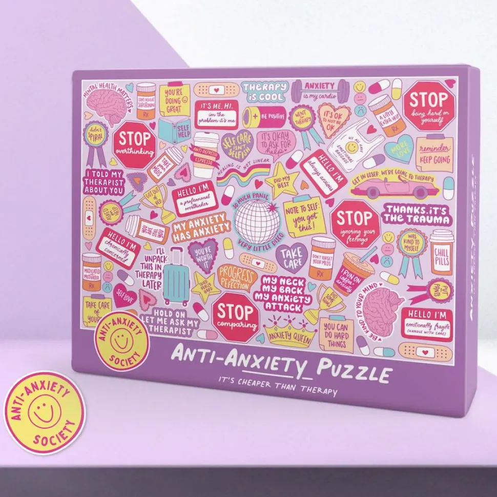 Bubblegum Stuff - Anti-Anxiety 1000 Piece Jigsaw Puzzle