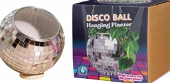 Bubblegum Stuff - Disco Ball 6" Hanging Planter