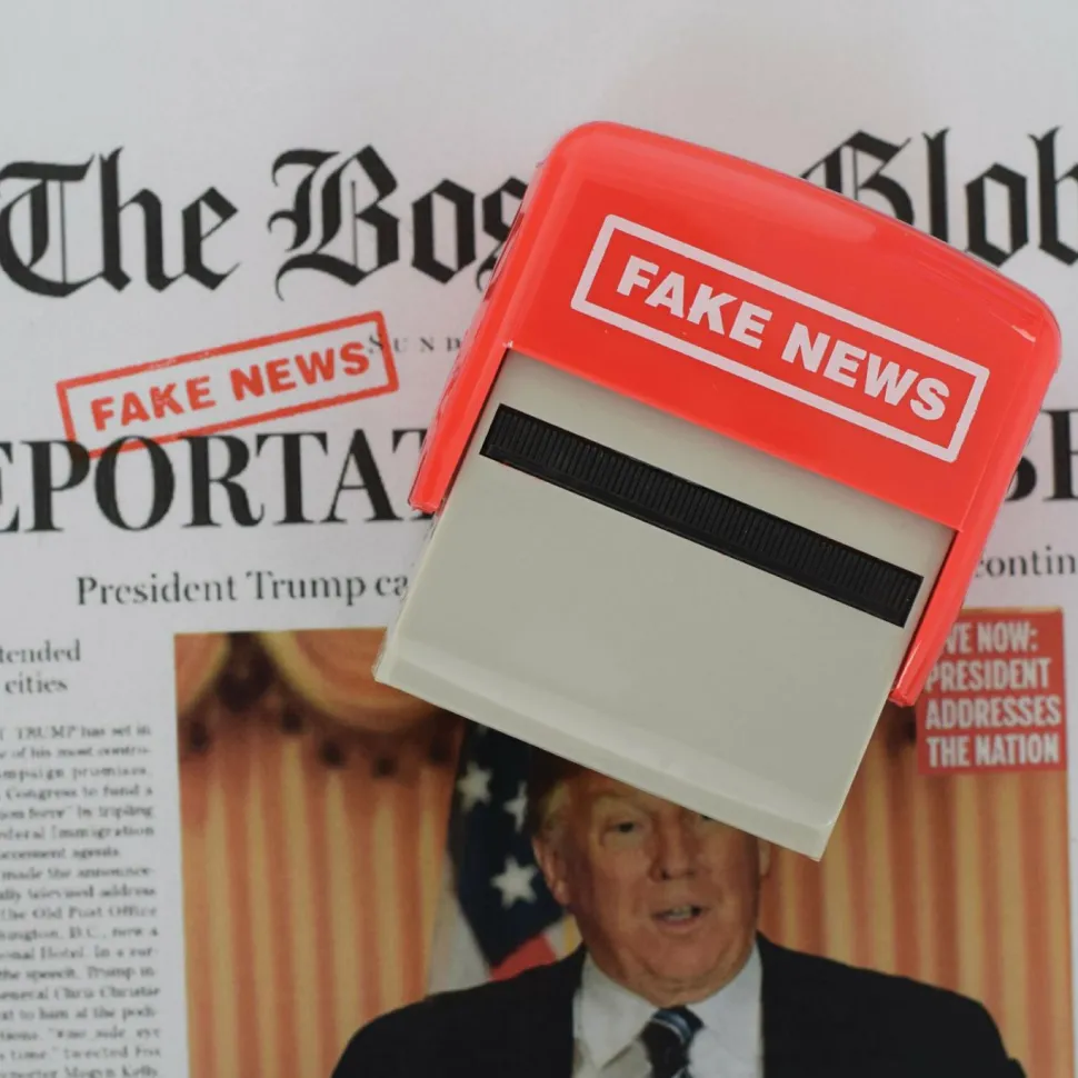 Bubblegum Stuff - Fake News Stamp