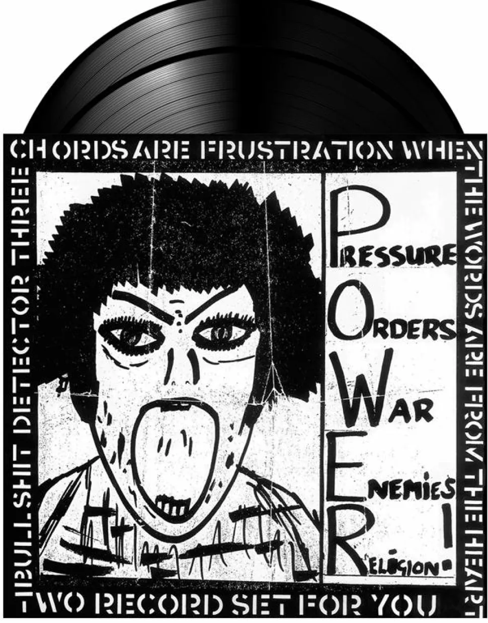 Bullshit Detector Three by Crass Records 2xLP Vinyl Record