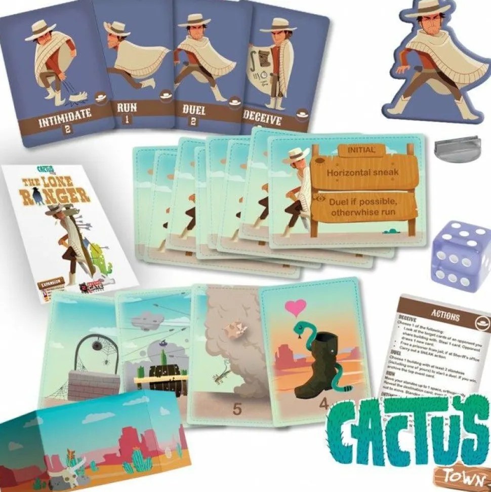 Cactus Town - The Lone Ranger Board Game Expansion