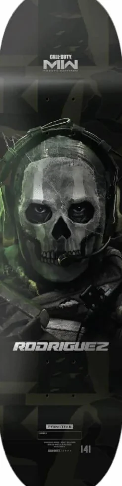 Call of Duty - Call of Duty x Primitive Ghost Rodriguez 8.125" Skateboard Deck (Deck Only)