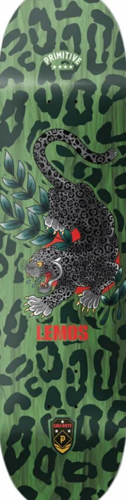 Call of Duty - Call of Duty x Primitive Black Jaguar Lemos 8.25" Skateboard Deck (Deck Only)