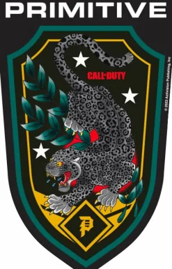 Call of Duty - Call of Duty x Primitive Black Jaguar Sticker
