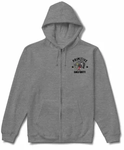 Call of Duty - Call of Duty x Primitive Black Jaguar Athletic Heather Sweatshirt Hoodie