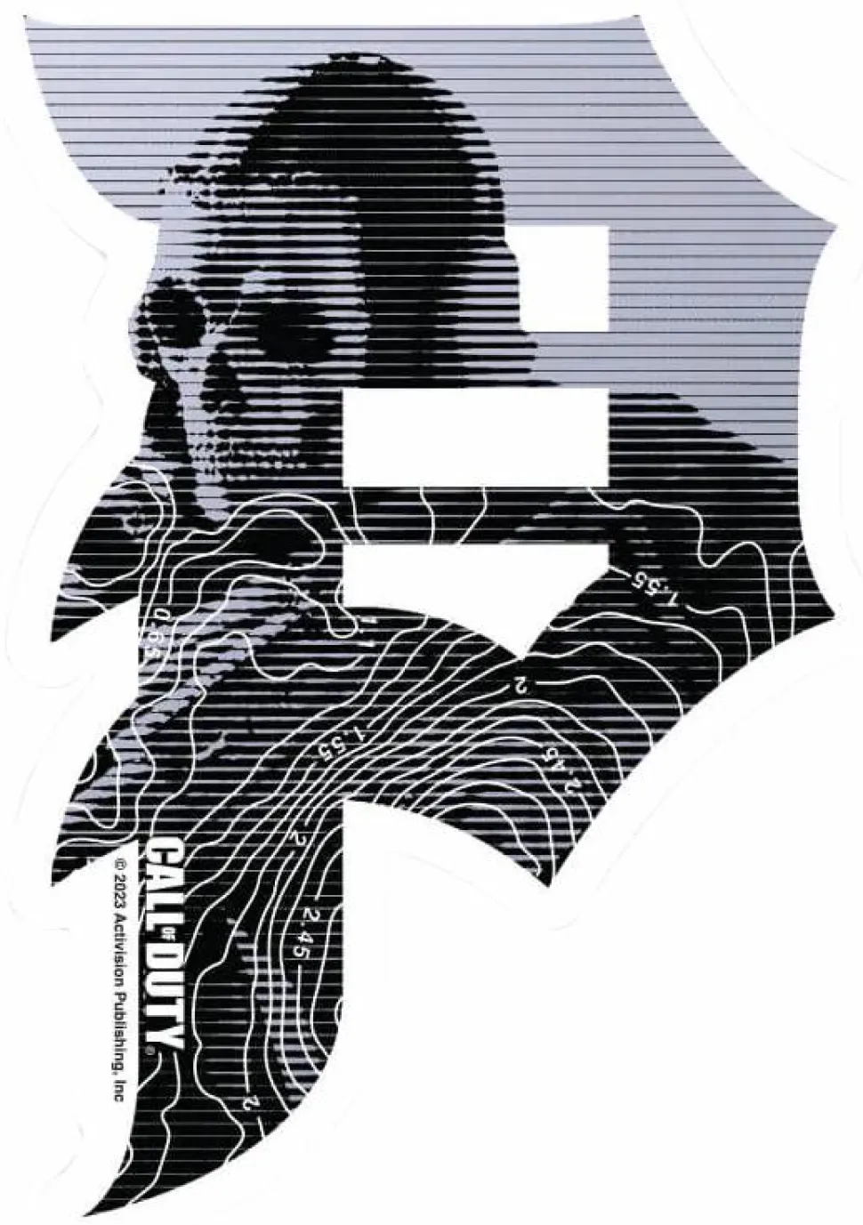 Call of Duty - Call of Duty x Primitive Mapping Dirty P Sticker