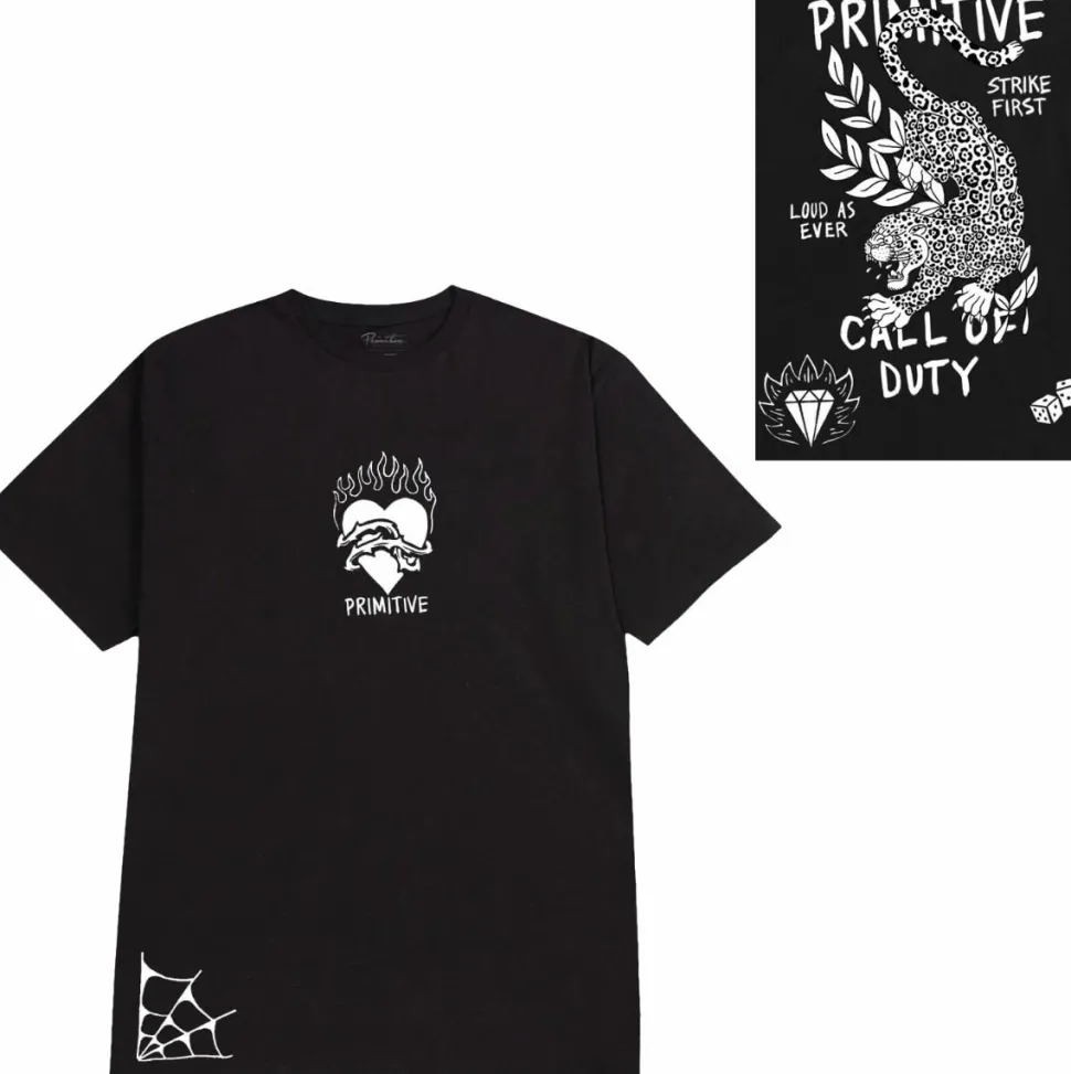Call of Duty - Call of Duty x Primitive Task Force Black T-Shirt