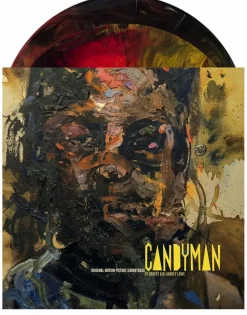 Candyman (2021) - Original Motion Picture Soundtrack by Robert Aiki Aubrey Lowe 2xLP Vinyl Record (Red & Yellow Marbled Coloured Vinyl)